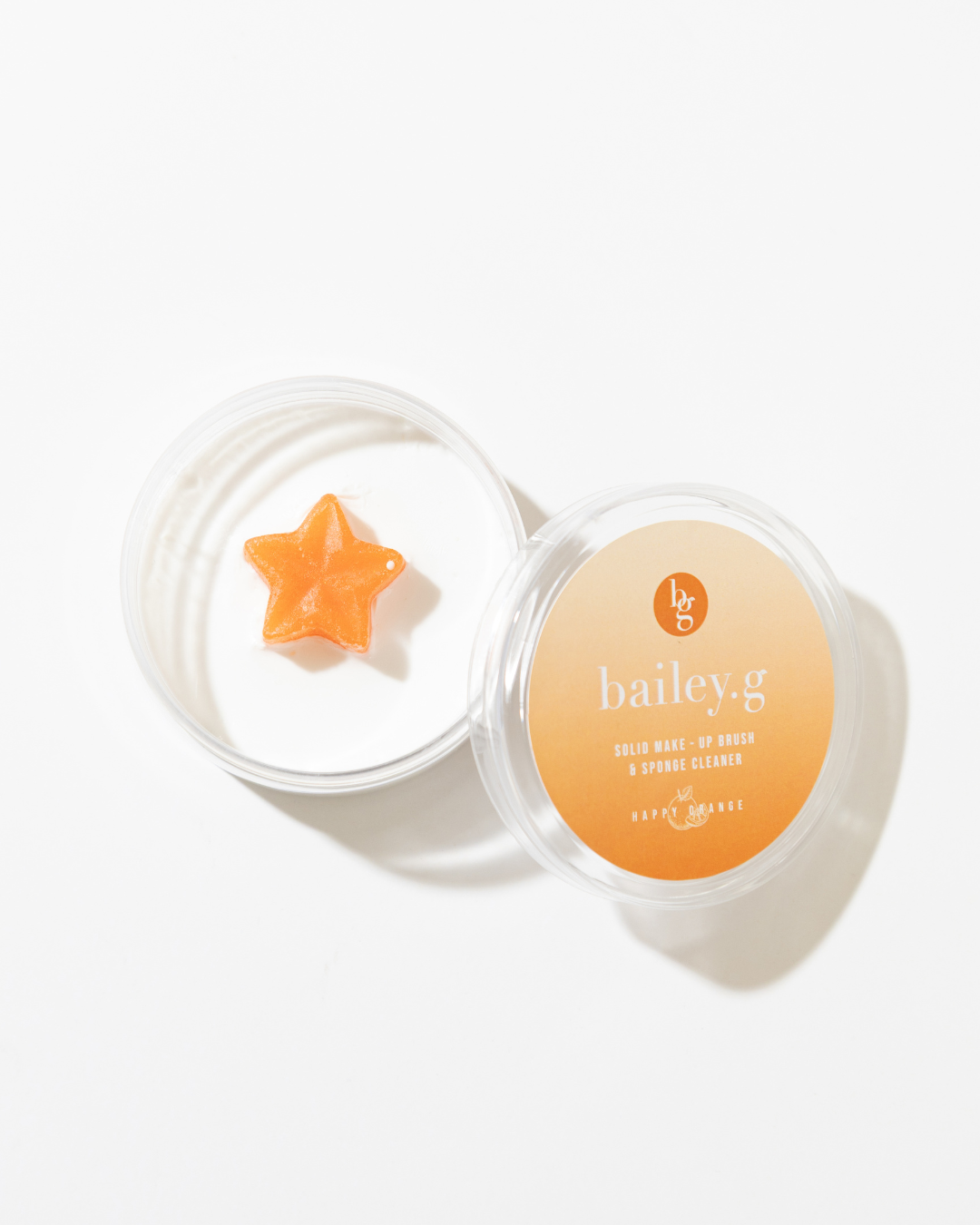 bailey.g solid make-up brush cleaner: Happy Orange