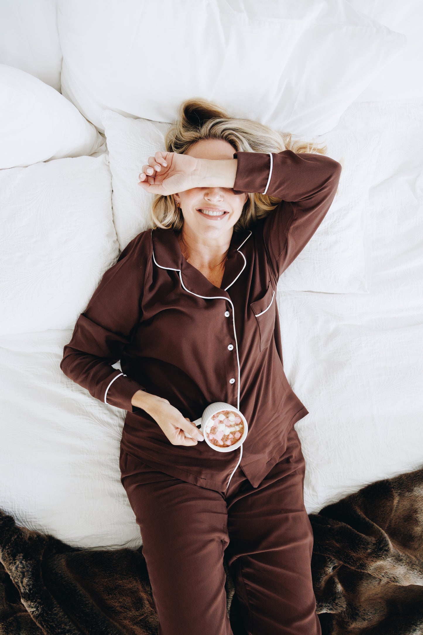 Cosy in Cocoa Winter Pajamas