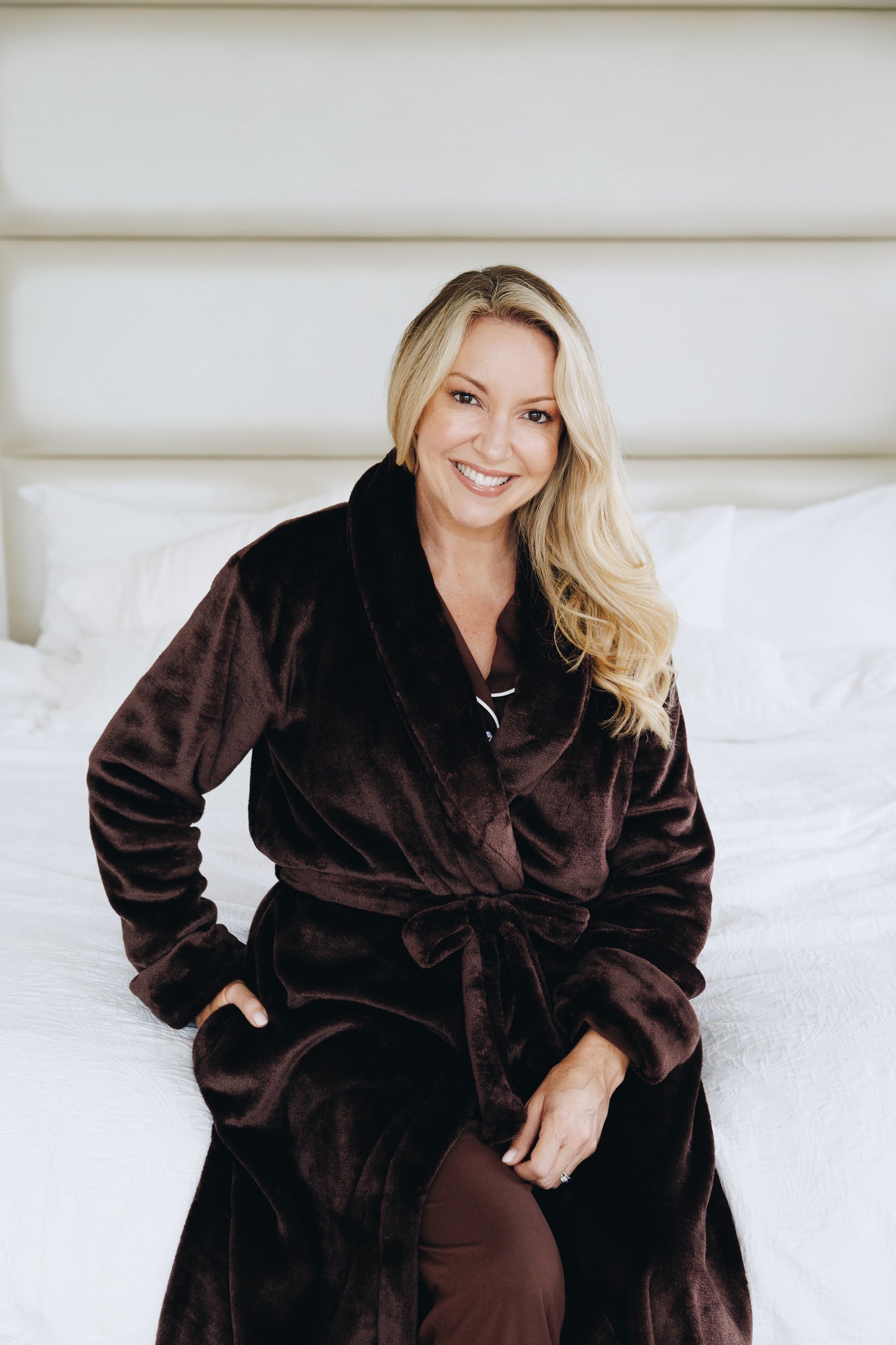 Cosy in Cocoa Lush Gown