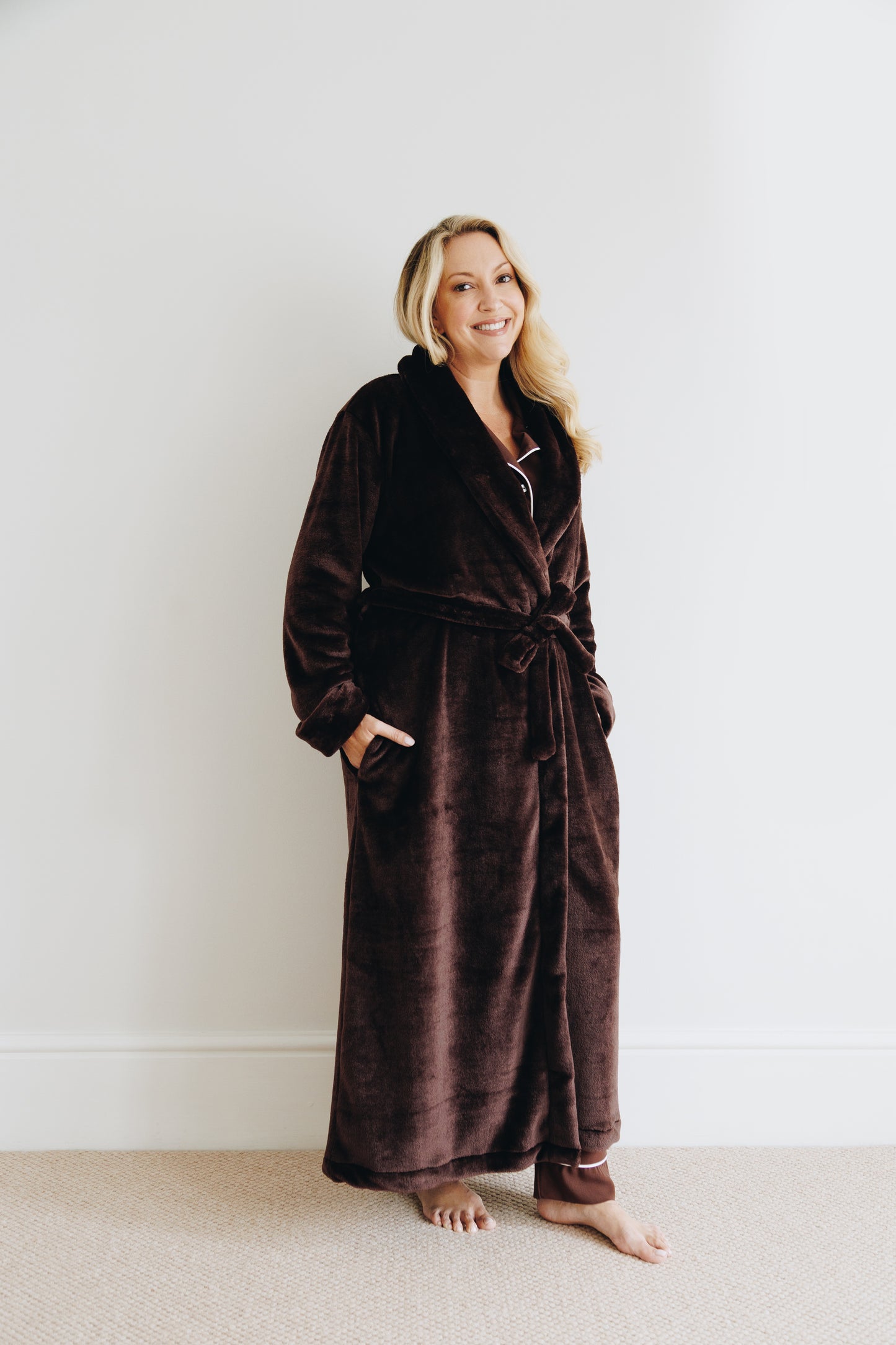 Cosy in Cocoa Lush Gown