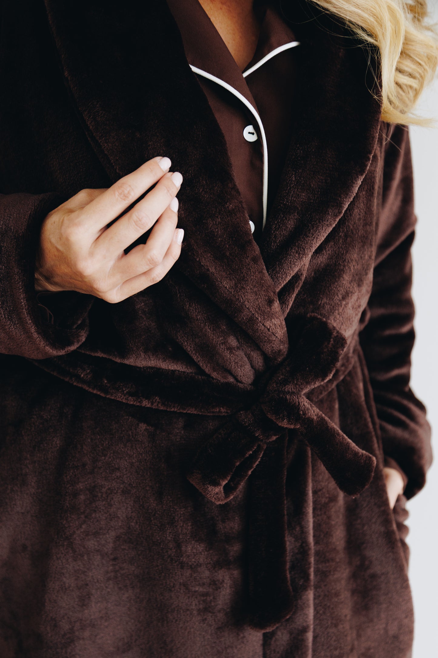 Cosy in Cocoa Lush Gown