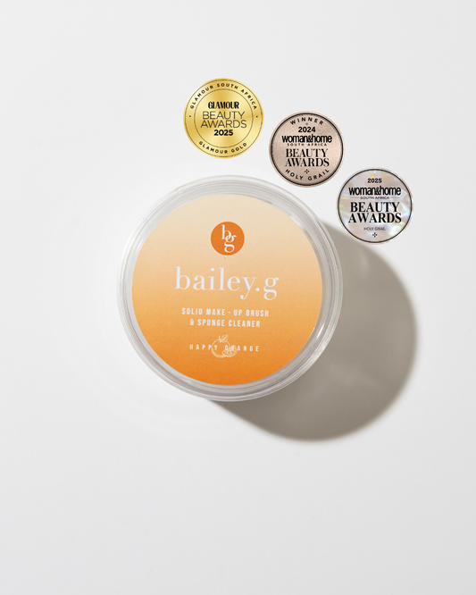 bailey.g solid make-up brush cleaner: Happy Orange