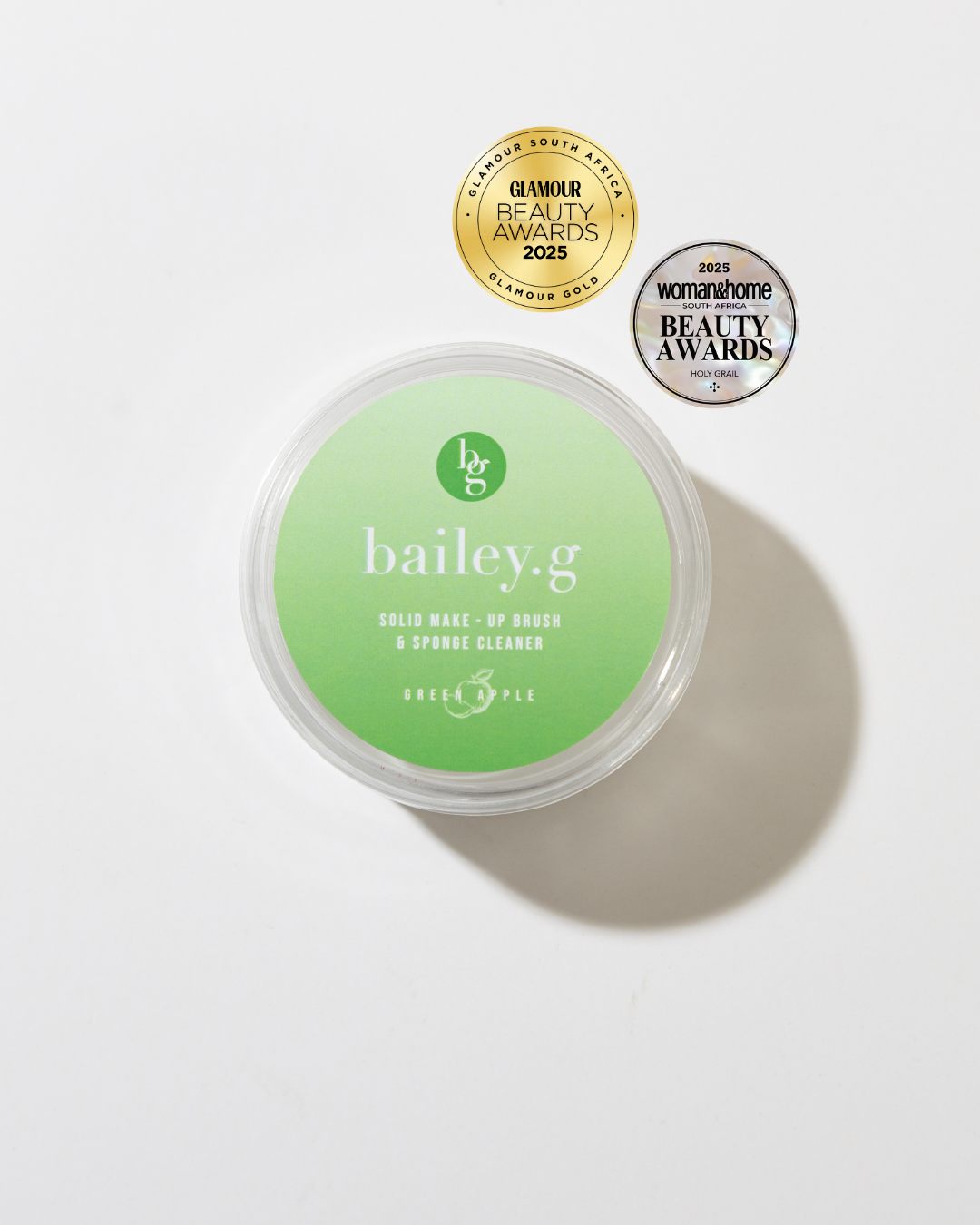 bailey.g solid make-up brush cleaner: Green Apple