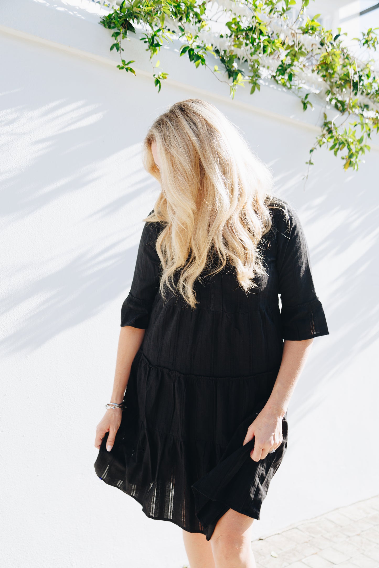 Bailey G X Kate Jordan Greek Dress in Black