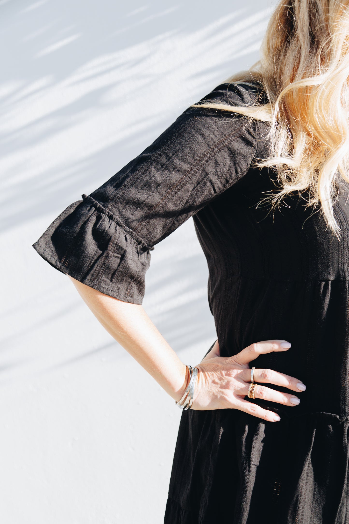 Bailey G X Kate Jordan Greek Dress in Black