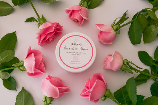 Solid Make-up Brush Cleaner: Romantic Rose Limited Edition